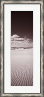 Framed Pattern in Dunes, White Sands, New Mexico