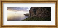 Framed Castle at the waterfront, Duntulm Castle, Isle Of Skye, Scotland