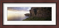 Framed Castle at the waterfront, Duntulm Castle, Isle Of Skye, Scotland