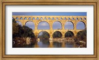 Framed Aqueduct, Pont Du Gard, Provence-Alpes-Cote d'Azur, France