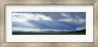 Framed Storm cloud over a landscape, Weston Pass, Colorado, USA