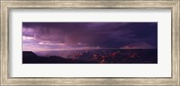 Framed Storm Clouds over Grand Canyon, Arizona