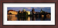 Framed Charles Bridge, Prague Czech Republic