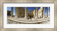 Framed Ruins of a temple, Parthenon, The Acropolis, Athens, Greece