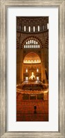 Framed Interior of Selimiye Mosque, Turkey