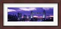 Framed Tower Bridge, Landmark, London, England, United Kingdom