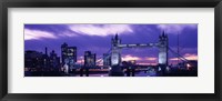Framed Tower Bridge, Landmark, London, England, United Kingdom