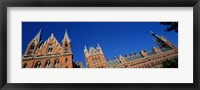 Framed St Pancras Railway Station London England