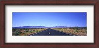 Framed Road, Nevada, USA