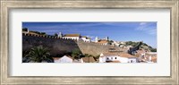 Framed Wall around a town, Obidos Portugal