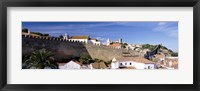 Framed Wall around a town, Obidos Portugal