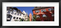 Framed Germany, Meersburg, Lake Constance, Low angle view of the buildings