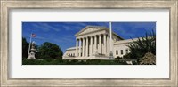 Framed US Supreme Court Building, Washington DC, District Of Columbia, USA
