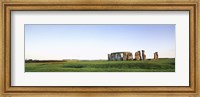 Framed Stonehenge Wiltshire England