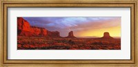 Framed Sunrise, Monument Valley, Arizona, USA