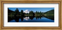 Framed Eunice Lake Mt Rainier National Park WA USA