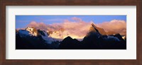 Framed Darren Mtns Fiordland National Park New Zealand
