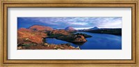 Framed Loch Inchard Sutherland Scotland