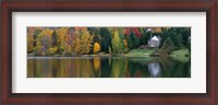 Framed Lake With House, Canada