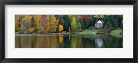 Framed Lake With House, Canada