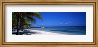 Framed Beach At Half Moon Hotel, Montego Bay, Jamaica