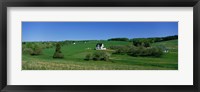 Framed Summer Fields And Houses, Prince Edward Island, Canada