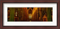 Framed St. Mary's Cathedral, Sydney, New South Wales, United Kingdom, Australia