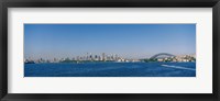 Framed Sydney Skyline, Australia