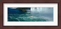 Framed Boat trip at Niagara Falls, Canada