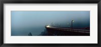Framed Highway In Fog, San Francisco, California, USA