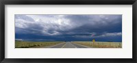 Framed Highway Near Blanding, Utah, USA