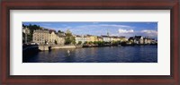 Framed Switzerland, Zurich, Limmat River