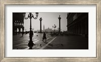 Framed Venice Italy in Black and White