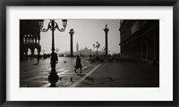 Framed Venice Italy in Black and White