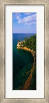 Framed Pictured Rocks National Lake Shore Lake Superior Upper Peninsula MI USA