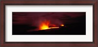 Framed Kilauea Volcanoes National Park Hawaii HI USA