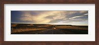 Framed Road, Montana, USA
