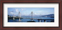 Framed Ting Kaw & Tsing Ma Bridge Hong Kong China