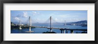 Framed Ting Kaw & Tsing Ma Bridge Hong Kong China