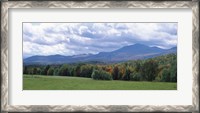 Framed Clouds over a grassland, Mt Mansfield, Vermont, USA