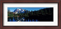 Framed Mount Shuksan North Cascades National Park WA