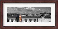 Framed Couple at Leman Geneva Switzerland