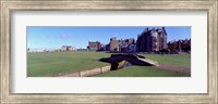 Framed Footbridge in a golf course, The Royal and Ancient Golf Club of St Andrews, St. Andrews, Fife, Scotland