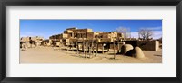 Framed Indian Pueblo, Taos, New Mexico, USA