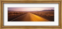 Framed Desert Road, Nevada