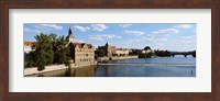 Framed Vltava River, Prague, Czech Republic