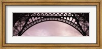 Framed Close Up Of Eiffel Tower, Paris, France