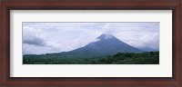 Framed Clouds over a mountain peak, Arenal Volcano, Alajuela Province, Costa Rica