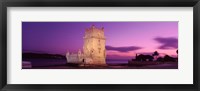 Framed Portugal, Lisbon, Belem Tower