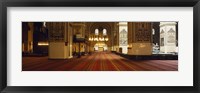 Framed Interiors of a mosque, Ulu Camii, Bursa, Bursa Province, Turkey